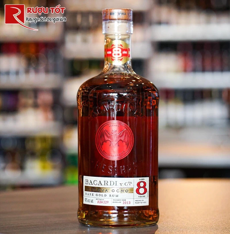 Rượu Rum Bacardi Reserva Ocho 8