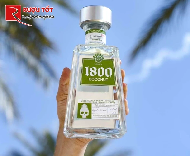 Rượu Tequila 1800 Coconut