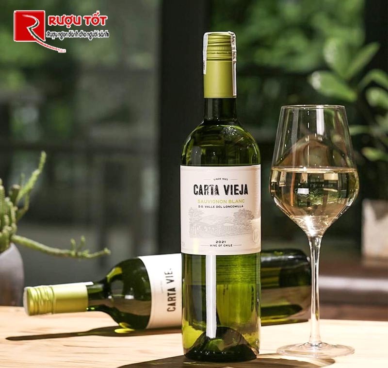 Rượu vang Carta Vieja Sauvignon