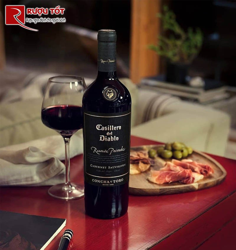 Rượu vang Casillero Del Diablo Reserva vùng Maipo