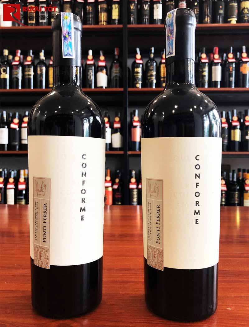 Ruou vang chile conforme punti ferrer cabernet sauvignon