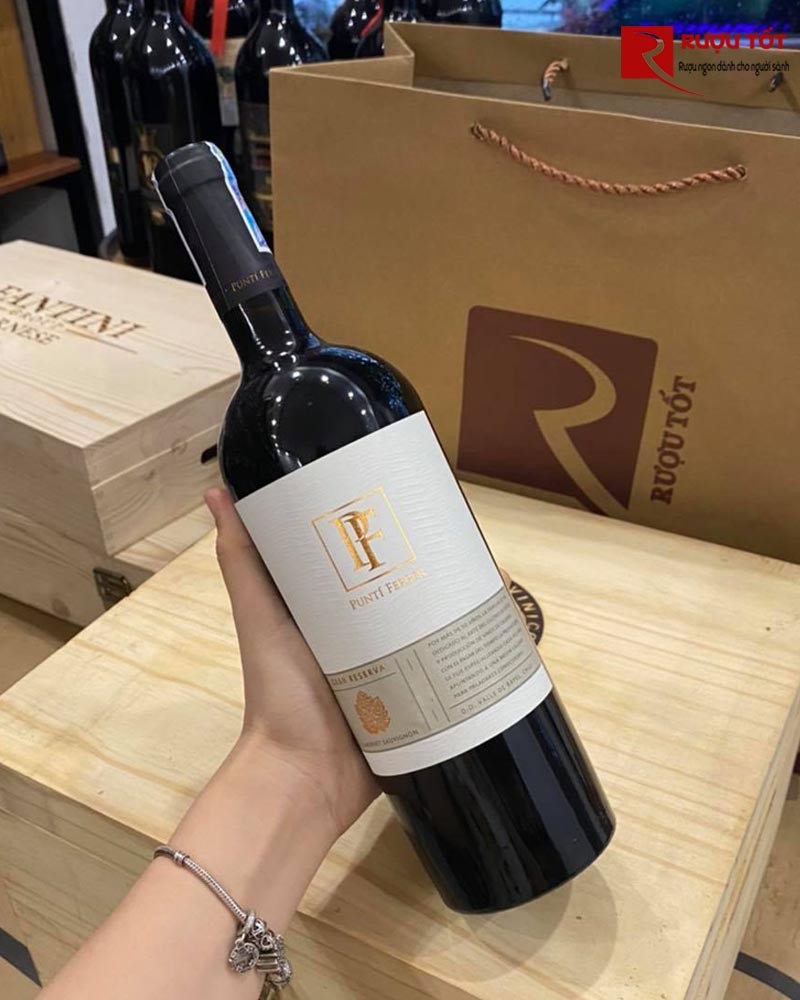 Rượu vang Chile Punti Ferrer Gran Reserva Cabernet Sauvignon