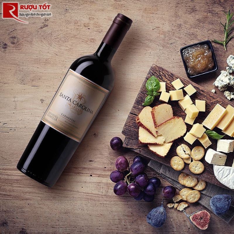 Rượu vang Chile Santa Carolina Reserva de Familia Carmenere