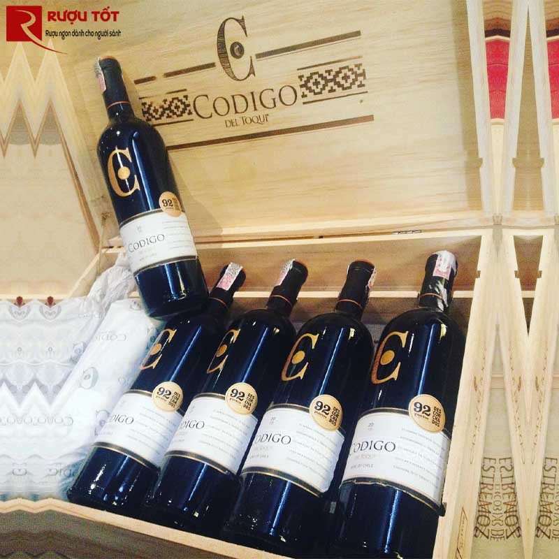 Rượu vang Codigo Del Toqui Colchagua Valley