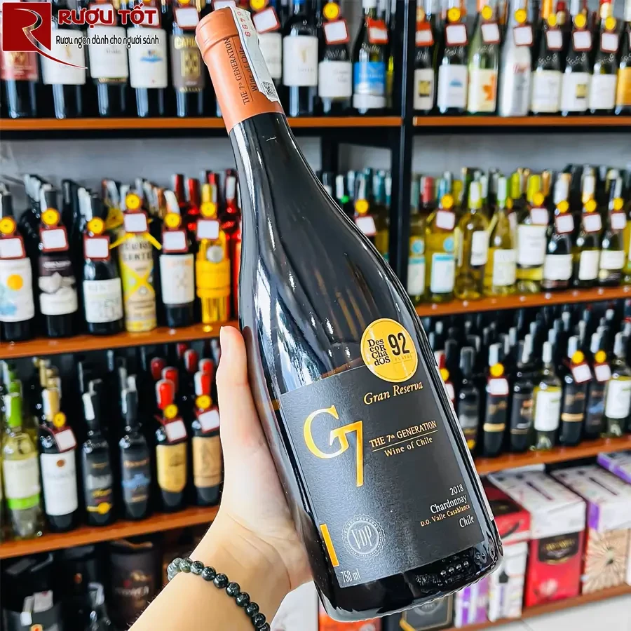 Rượu vang G7 Gran Reserva Chardonnay