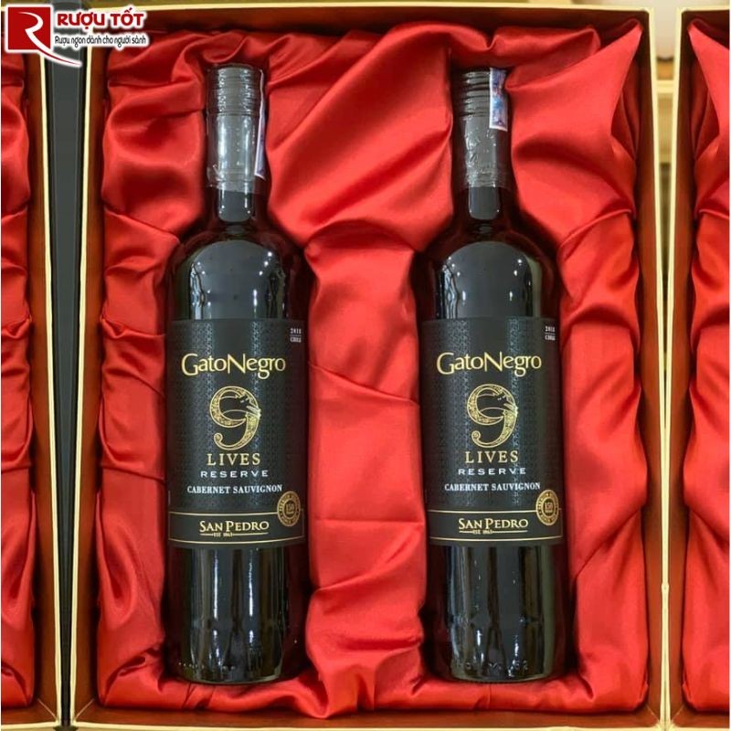 Rượu vang Gato Negro 9 Lives Cabernet Sauvignon