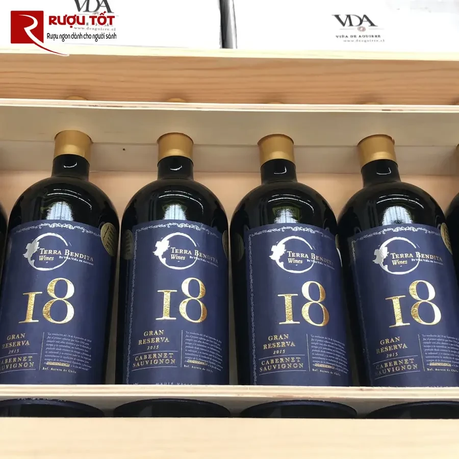 ruou vang i8 gran reserva cabernet sauvignon