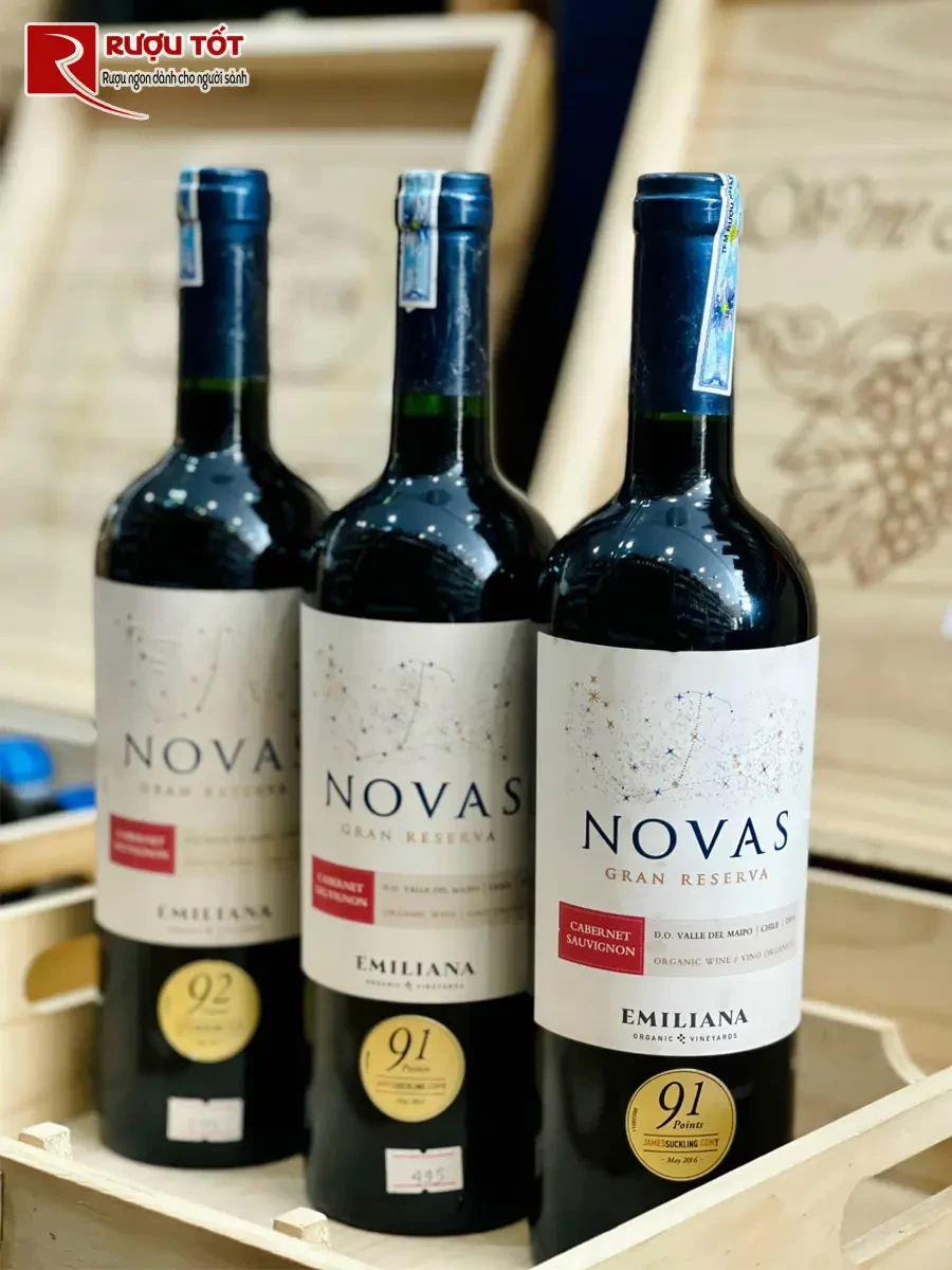 ruou vang novas gran reserva