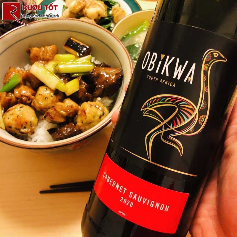 Rượu vang Obikwa Wine Cabernet Sauvignon