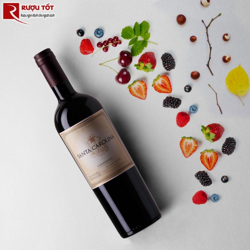 Rượu vang Santa Carolina Reserva de Familia Carmenere