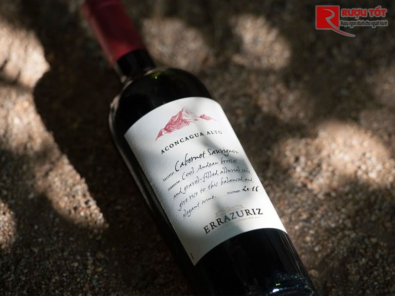 Vang Chile đỏ Aconcagua Alto Cabernet Sauvignon