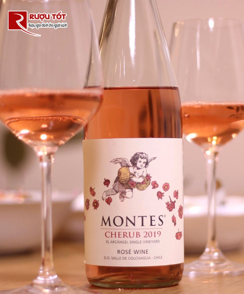 Vang Chile Montes Cherub Rose