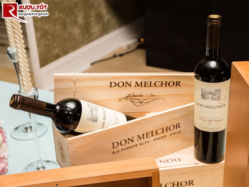 Vang đỏ Concha y Toro Don Melchor Cabernet Sauvignon 2010