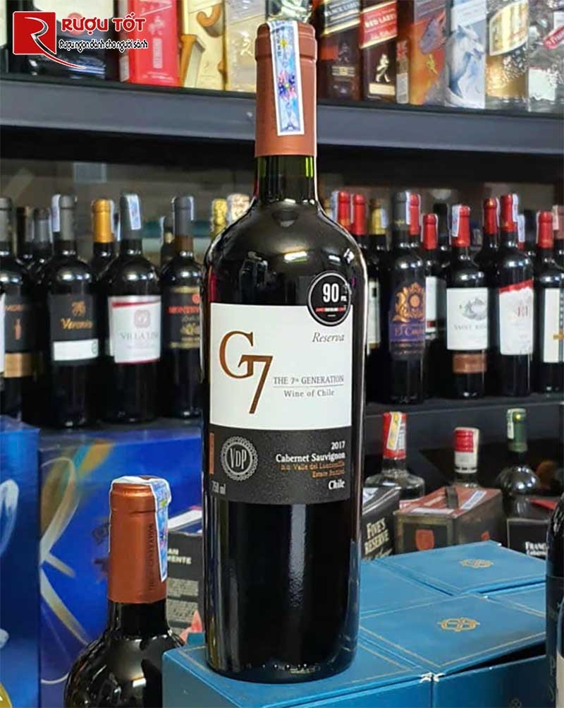 Vang đỏ G7 Reserva 75cl-2