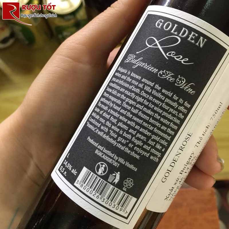 Rượu vang Golden Rose Ice Wine chính hãng