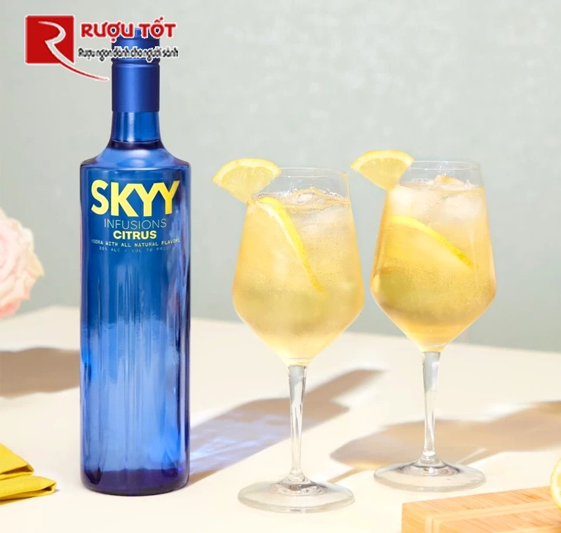 Rượu Vodka SKYY Citrus