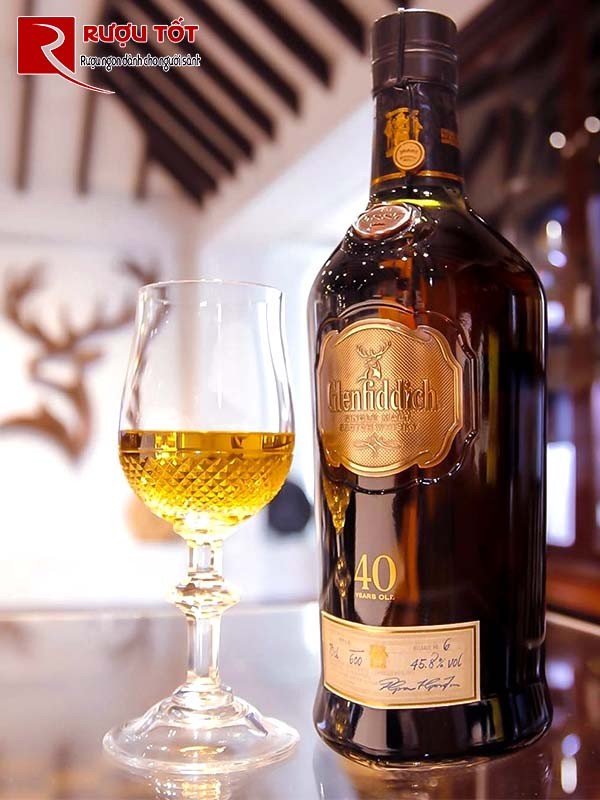 Glenfiddich 40 chính hãng nhập khẩu giá tốt