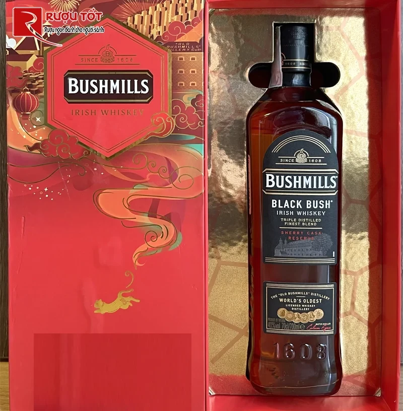 Hộp quà Bushmills Black