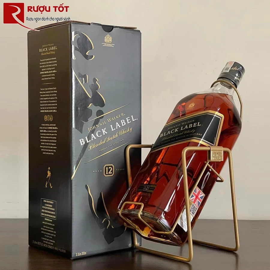 johnnie walker black label 3l