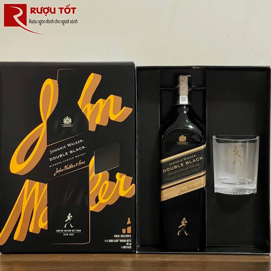 johnnie walker double black 1 lít giá bao nhiêu