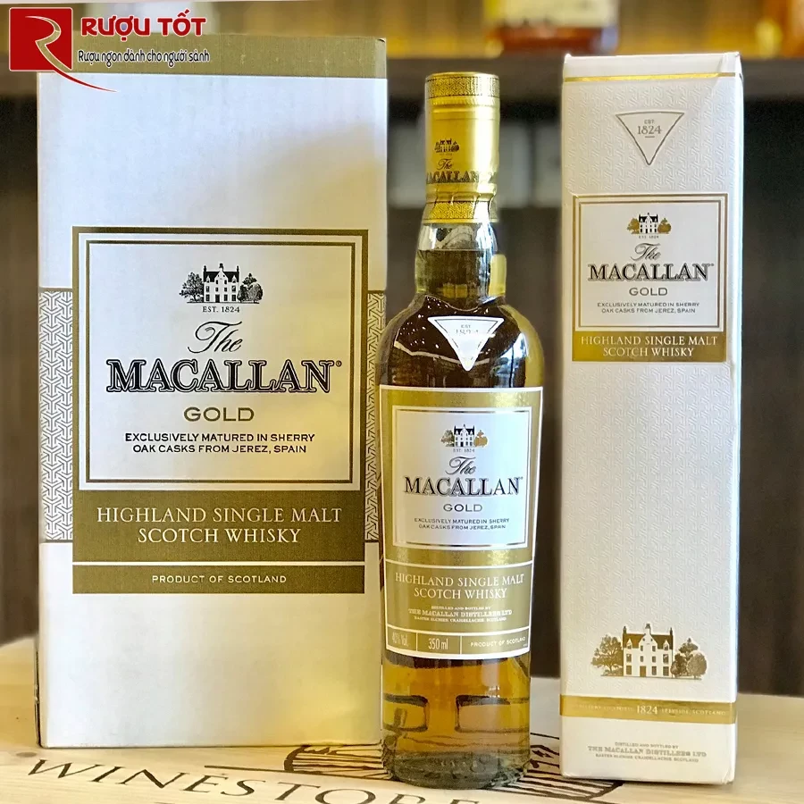 macallan gold 350ml gia re