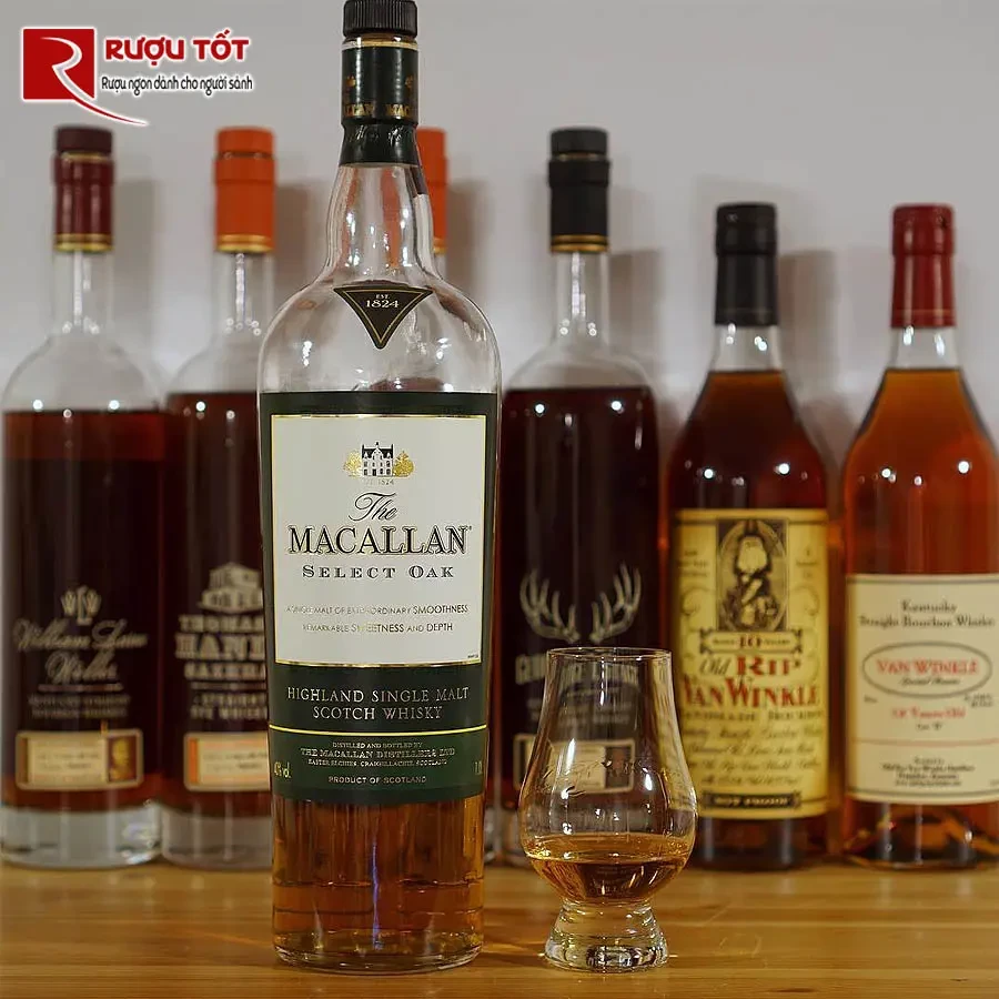 macallan select oak cao cap