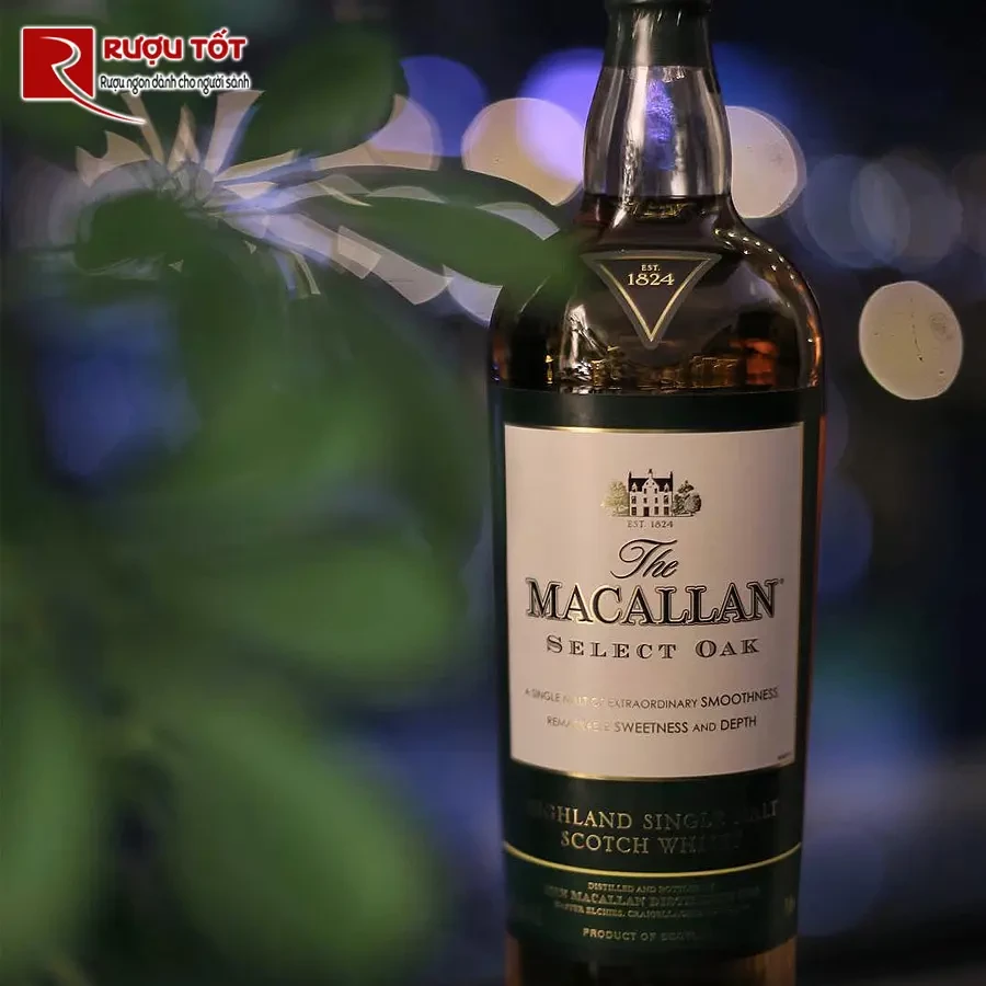 macallan select oak nhap khau