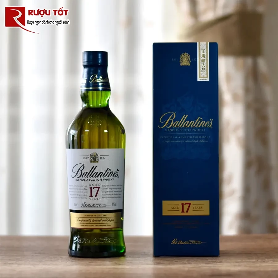 ruou ballantines 17 year old