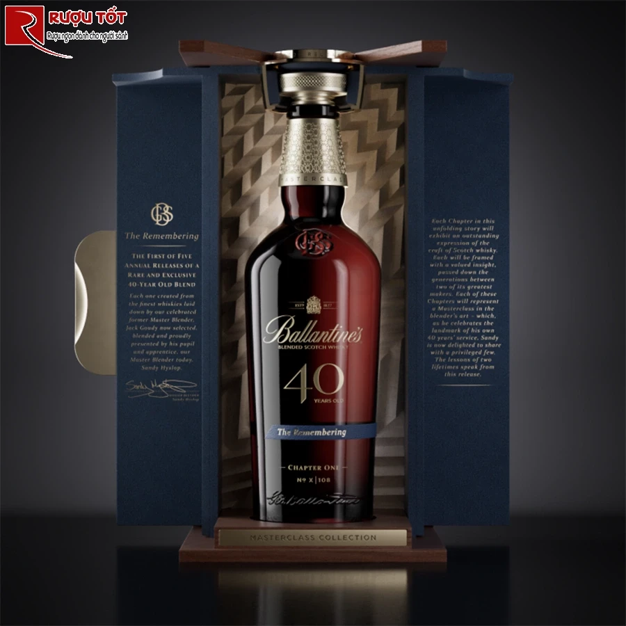 Ruou Ballantines 40