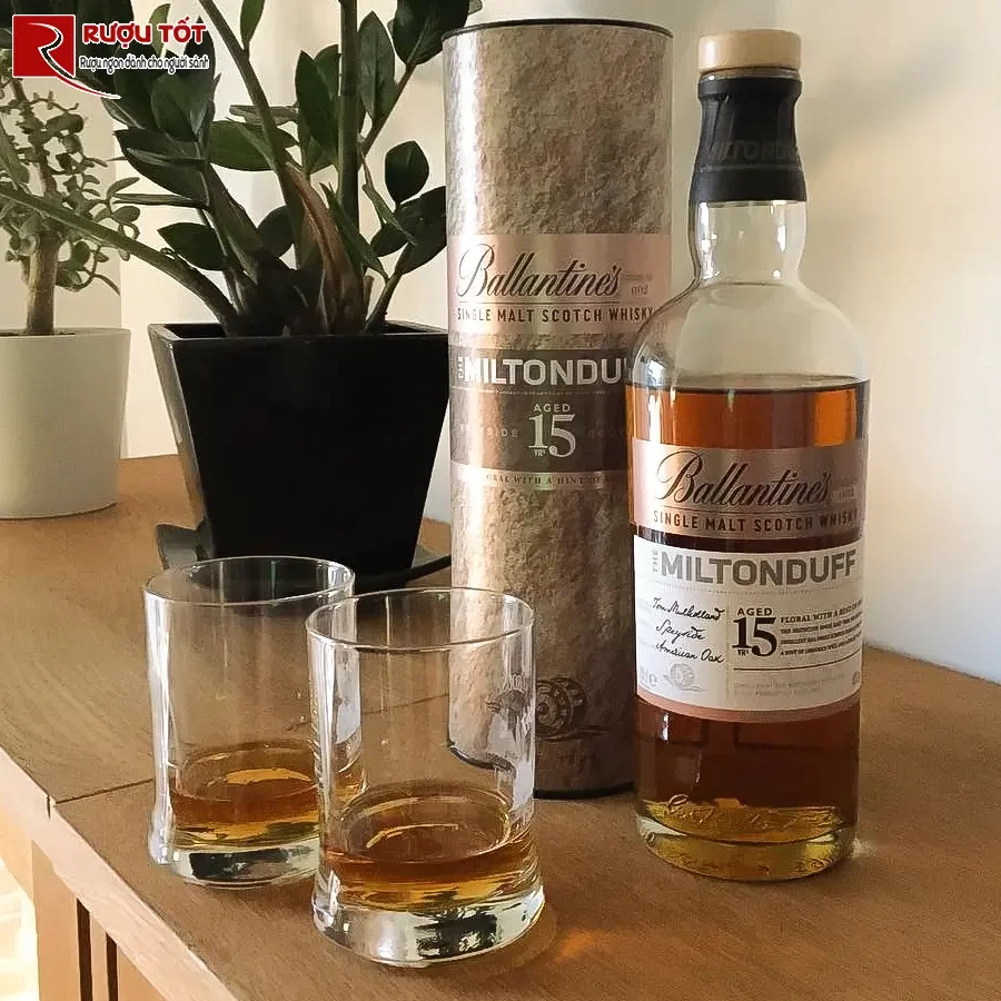 Ruou Ballantines Miltonduff 15