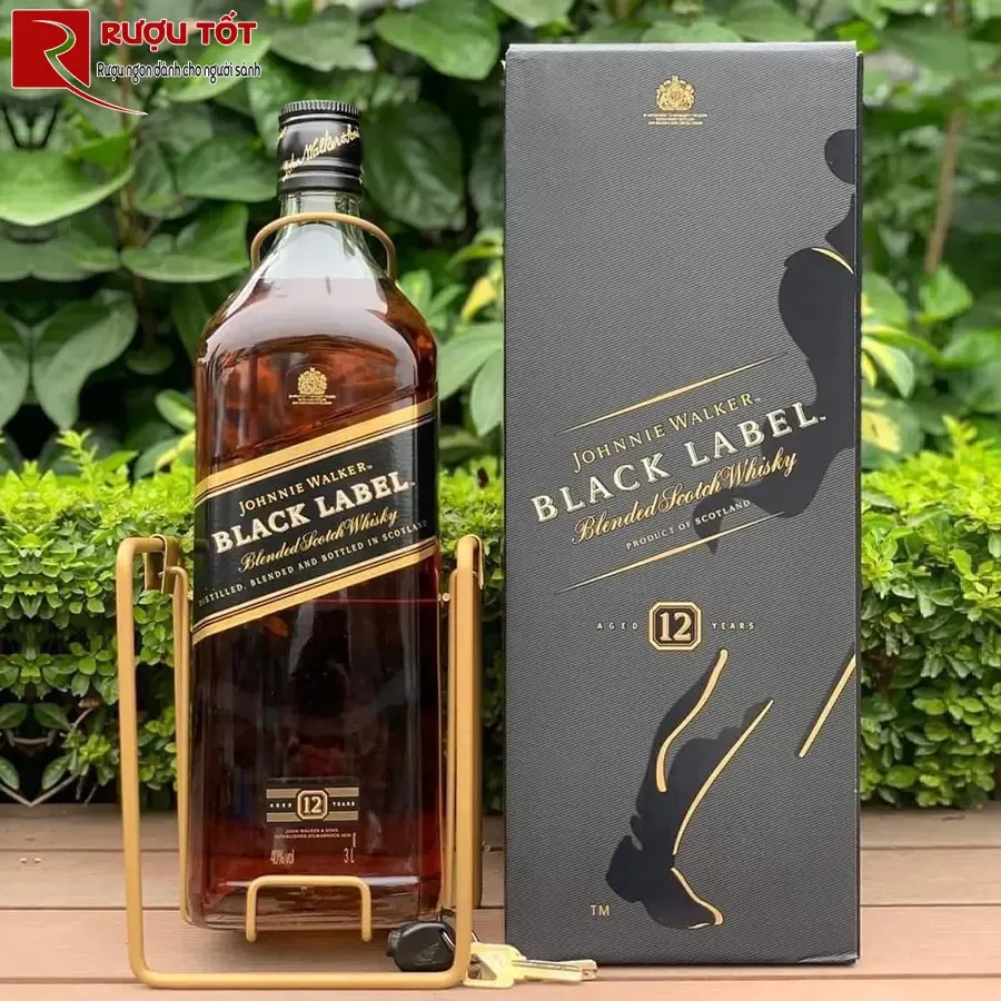 Ruou black label 3l