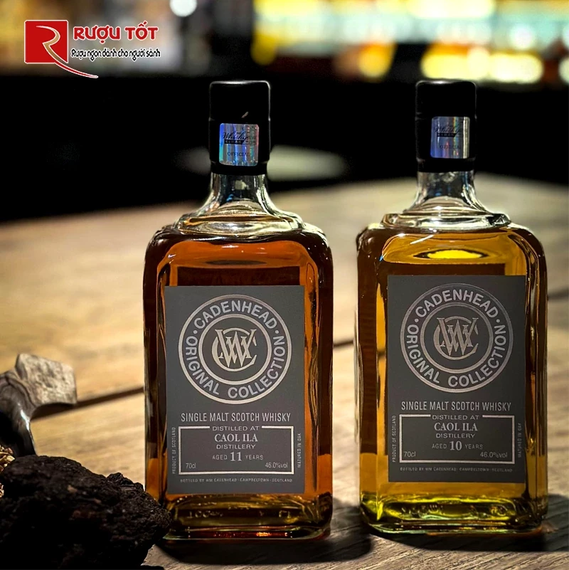 Rượu Cadenhead Caol Ila 10