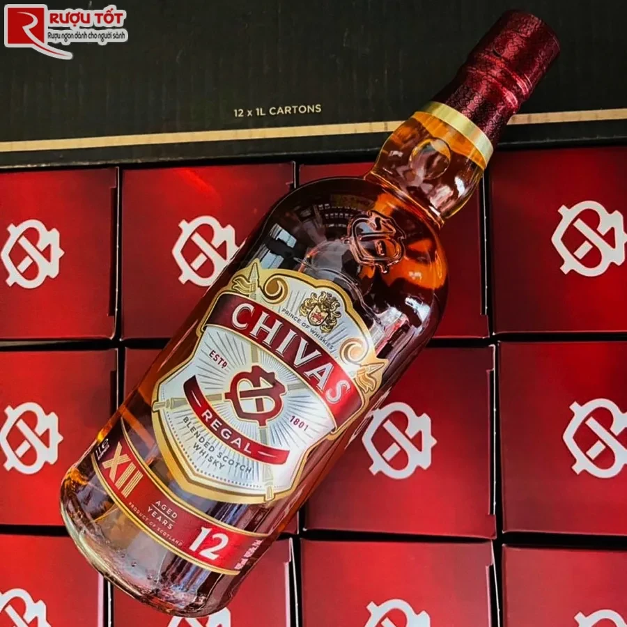 Rượu Chivas 12 1 lít