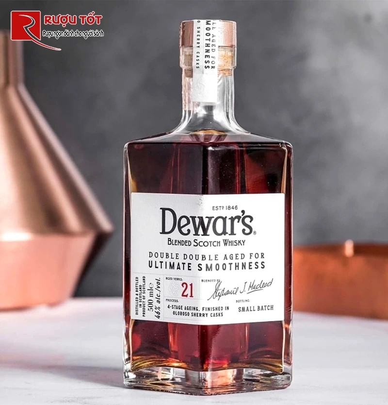 Rượu Dewars Double Double 21