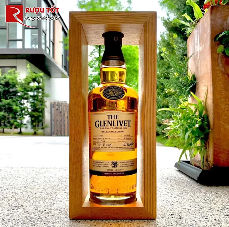 Rượu Glenlivet Single Cask Edition 26 Whisky