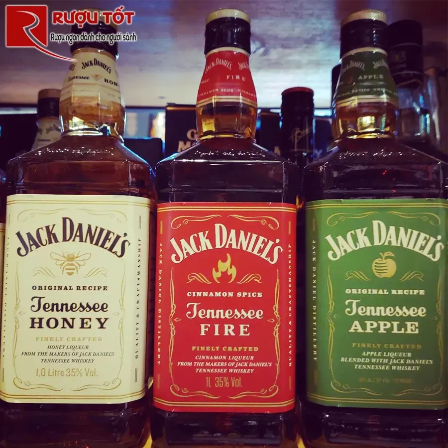 ruou Jack Daniel Fire 1l