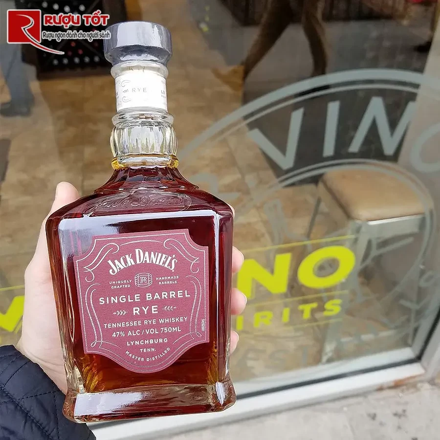 ruou jack daniels single barrel rye cao cap