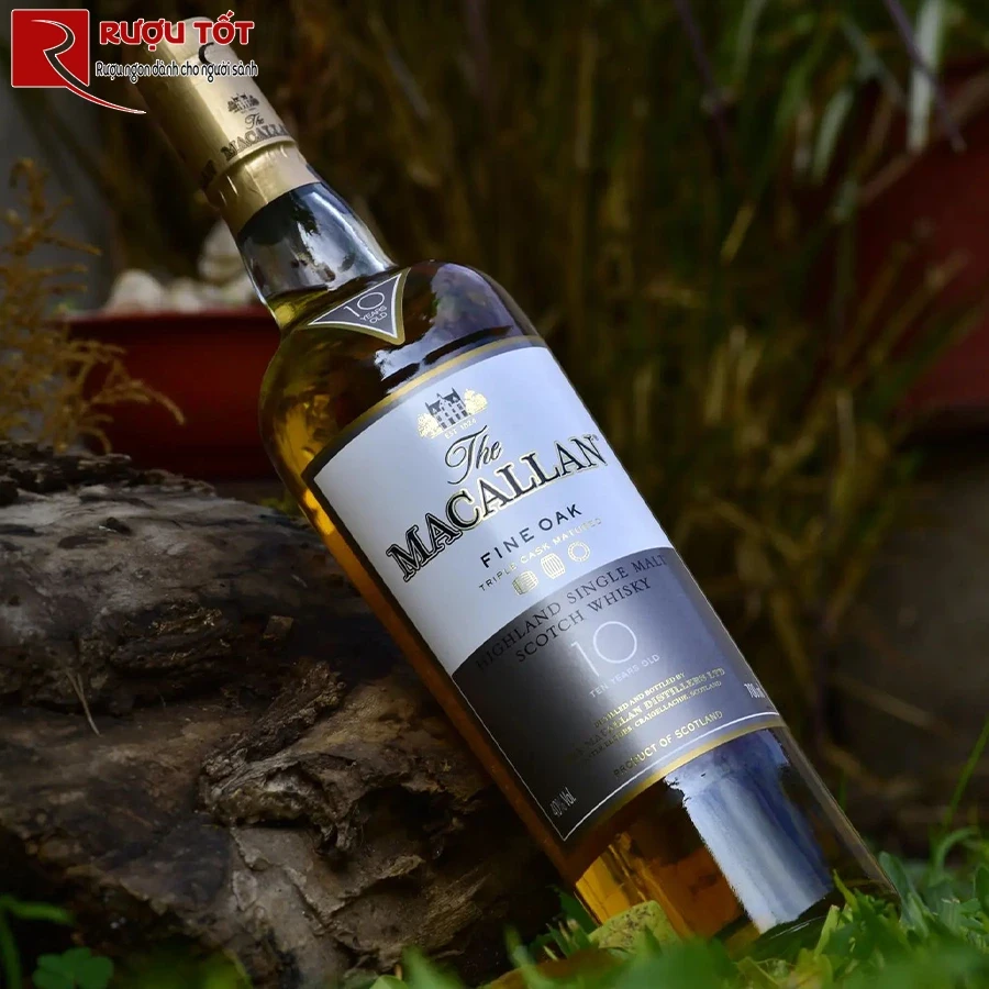 ruou macallan 10 fine oak