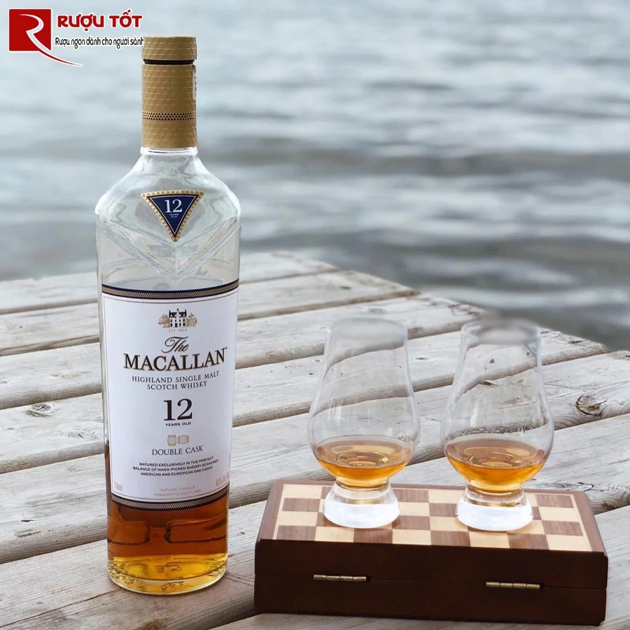 Ruou Macallan 12 Double Cask-1