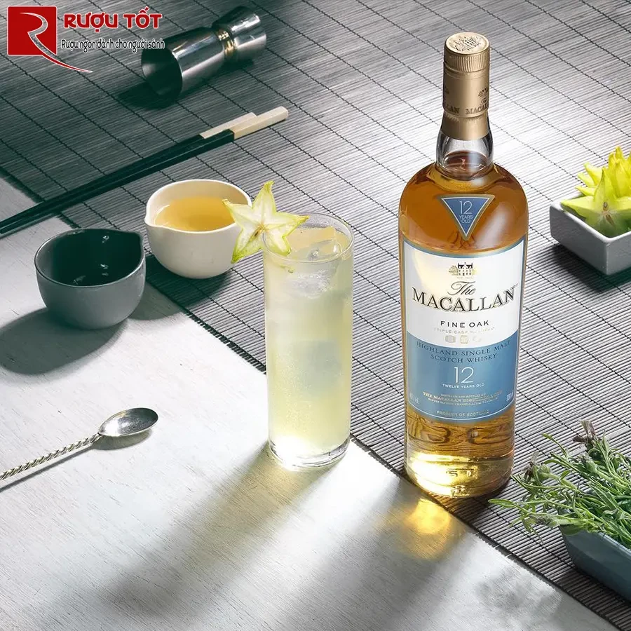 ruou Macallan 12 Fine Oak