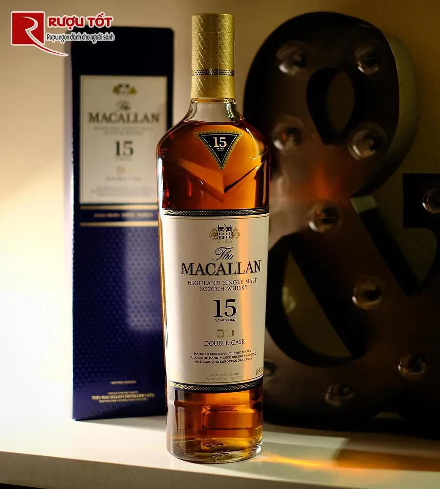 ruou macallan 15 double cask