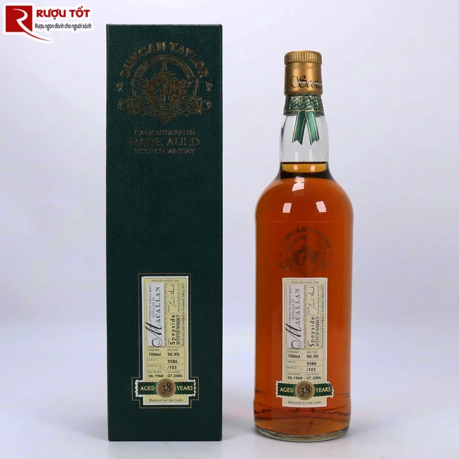 Rượu Macallan 38 Years