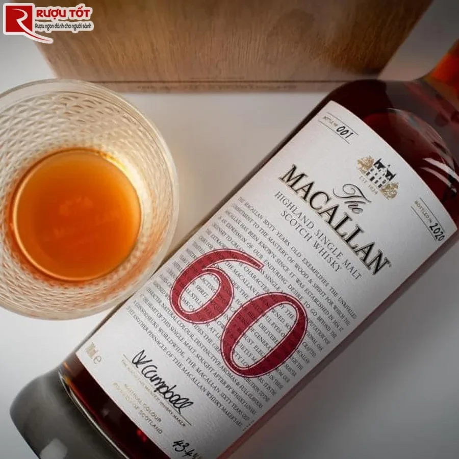 Rượu Macallan 60 Years