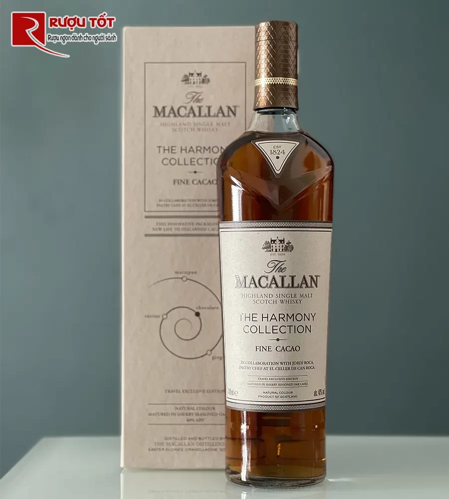 ruou macallan harmony fine cacao cao cap