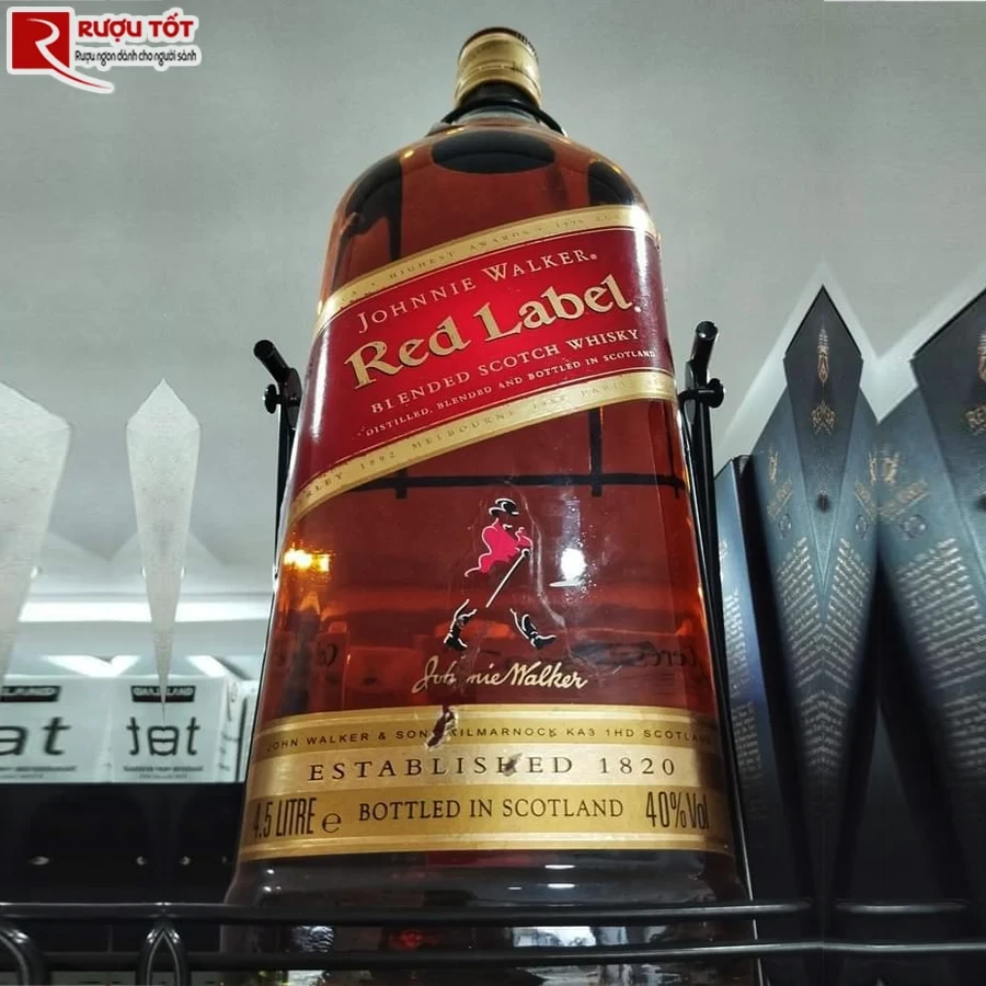 Rượu Red Label 4 5L