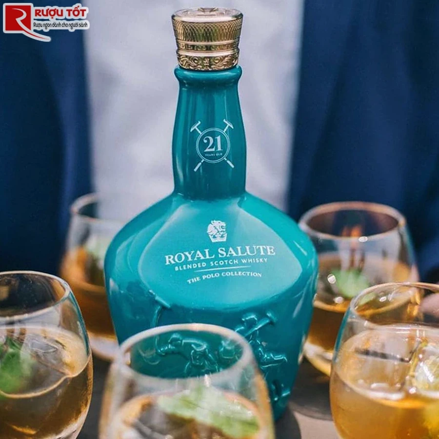 Rượu Royal Salute 21 Xanh