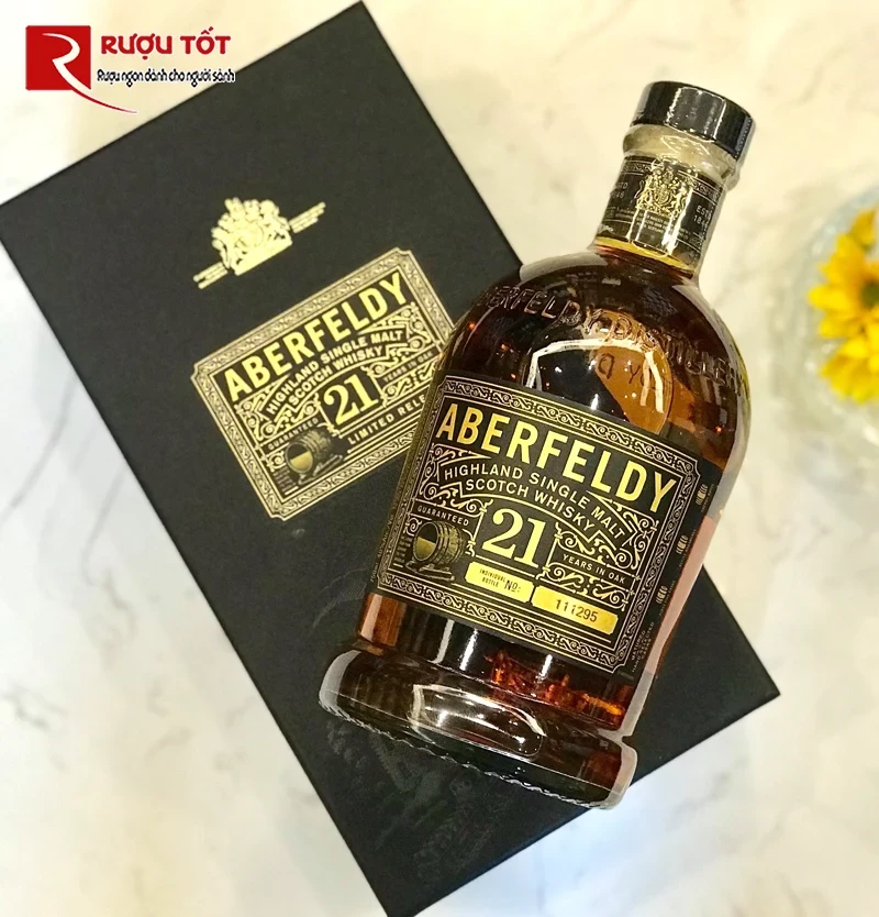 Rượu Whisky Aberfeldy 21