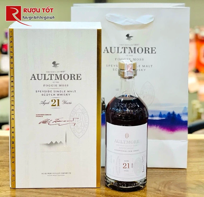 Rượu Whisky Aultmore 21 Exceptional Cask