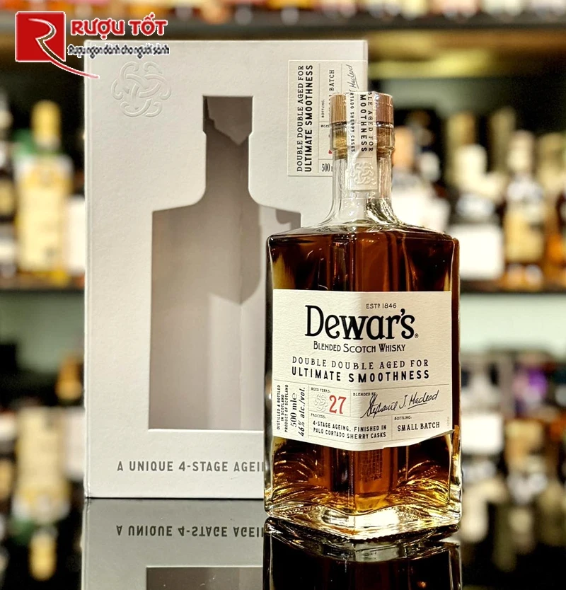 Rượu Whisky Dewar's Double Double 27