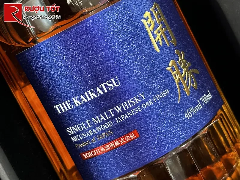 Rượu whisky Kaikatsu Single Malt Whisky